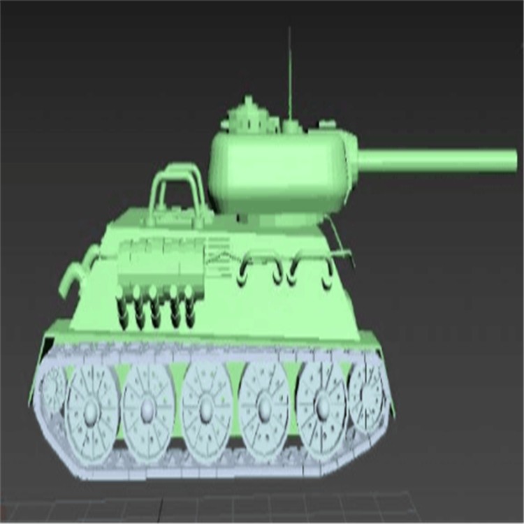 潘集充气军用坦克模型